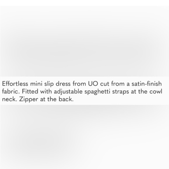 NWOT UO Mallory Cowl Neck Slip Dress xs urban outfitters pink new flattering - Picture 6 of 12